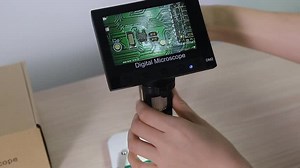 Koolertron Microscope Numérique USB 4.3" 1080P écran