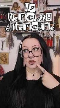 How to take care of your lip piercing 🫦