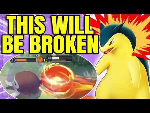 FLAME WHEEL TYPHLOSION looks insanely Strong Pre-Release Gameplay | Pokemon Unite
