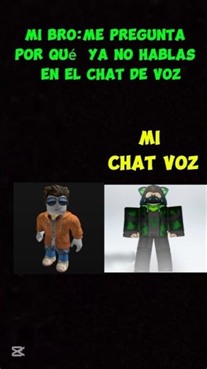 no es el único que el chat de voz malo 🙁‪@SantinoRBXYT‬ #roblox #parati #memes #humor #edit