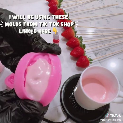 Create a Chocolate Rose with Silicone Mold Tutorial