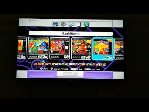 SNES Classic Edition - Start Up and Interface Walkthrough