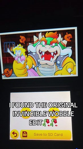 Invincible Wobble Edits of Mario and Bowser