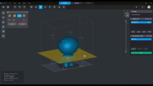 HALOT-BOX Feature Update V4.6.0📢 Rest Part 🔼 Add directly importable standard models. 🔼 Improve the split tool to allow selecting and moving the splitting plane with the mouse. 🔼 Optimize scene rotation: No selected model, rotation center is the printing platform center; selected model, rotation center is the bounding box center. #halotbox #halotmagepro #halotseries #creality #resinprinting #3dprinting #3dprinter #3dprints | HALOT Resin 3D Printer