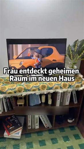 Frau entdeckt geheimen Raum im neuen Haus – verwandelt ihn in ein gemütliches Nest 🏠✨ #GeheimerRaum