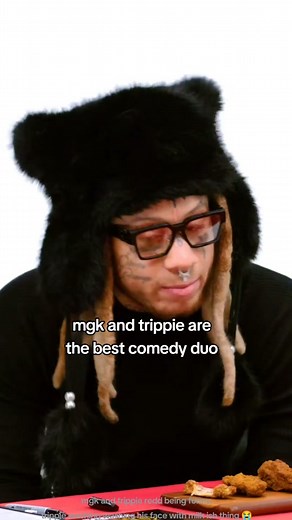 MGK & Trippie Redd's Hilarious Hot Ones Interview