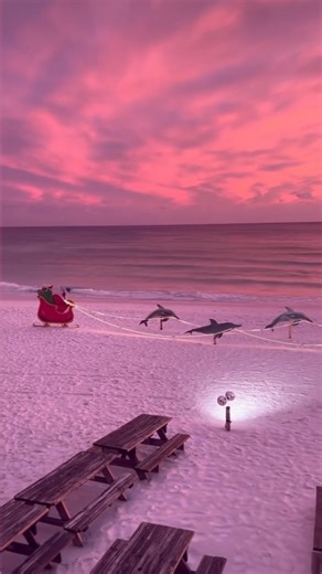 🎅🎄🎁🐬 . . #thebackporch #destin #destinfl #destinflorida #todoindestin #visitfl #seafood #sunset #beachfront #beachin #gulfcoast #emeraldcoast #gulfofmexico #destineats #beachdays #floridapanhandle #gulfcoastrestaurants #nature #floridavibes #beachlife #beachvibes #coastal #coastalliving #beachside #christmas #santa 📸📸Thank you Amanda Krystine for sharing your video | The Back Porch in Destin, Florida