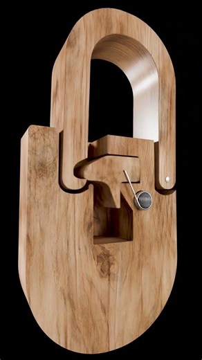 Serrure ancienne au mécanisme ingénieux