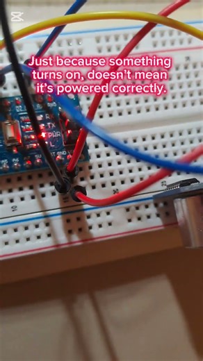 Avoid this VIN pin mistake when using arduino!🎄❌ #arduino #nano #ultrasonicsensor #mistakes