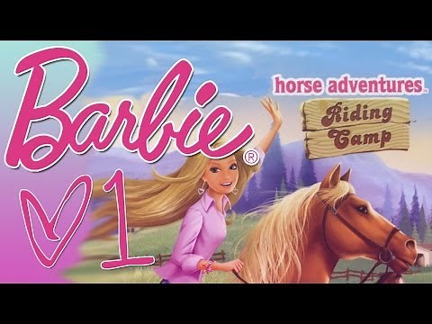 Barbie Horse Adventures Riding Camp -1- TANK CONTROLLED HORSES.
