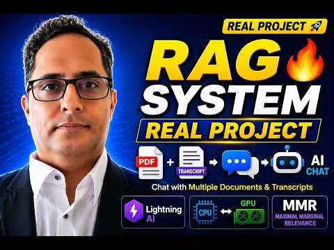 Build Multi-Document RAG System 🔥 | Chat with PDFs (LangChain + LLM) AI Chatbot (Step-by-Step)