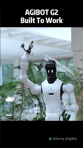 🤖AgiBot G2 Unveiled:Factory Work, Advanced Learning & 24/7! #agibot #robots #humanoidrobot