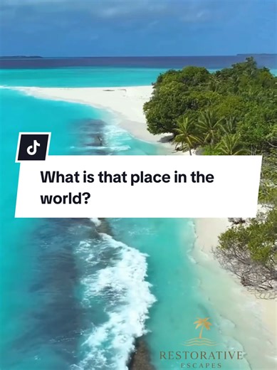 I would definitely choose the Maldives. .. The beach color and the fine sand, the ocean color against the green of the island is so special. When I add in the mix, the comfort of a 5 star hotel with incredible staff that are there always with a smile and care, the delicious cuisine and the outstanding wildlife that is beneath the surface... I can't but to completely surrender to it all and allow my body and mind to restore, to fully be present 🤍🌿. I love the Maldives and through the way I cura