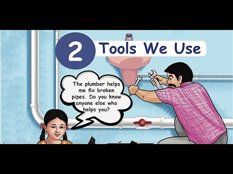 TOOLS WE USE - UNIT 2 - TERM 3 - ENGLISH - 3RD STANDARD