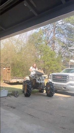 Built Can Am Renegade 1000 with Megaphone Exhaust Start Up! #cammed #canam #mrrpm #fyp