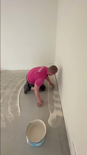 How to glue a linoleum floor #diy #shorts #howto