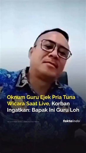 twitter: @maman1965 on Instagram: "Dengarkan apa kata anak itu: BAPAK INI GURU, LHO... #kangmaman * #Repost @illiandeta ... Brengsek 🤬! Sebagai ibu dari anak tuli/ tuna rungu, Aziza, yang dulunya bisu total tak bisa bicara sama sekali, rasanya emosi liat video ini. Guru kok bisa-bisanya malah melecehkan secara verbal, mimik muka dan gestur ngenyek seorang tuna wicara/ gagu. Remaja ini luar biasa effortnya untuk bisa bicara dan tentu perjuangan ortunya mengajari. Bagi Aziza, untuk bisa bicara, b