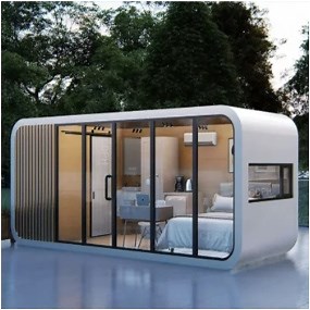 [Hot Item] Manufacturers Sell 20FT Apple Cabin House Mobile Prefabricated Home