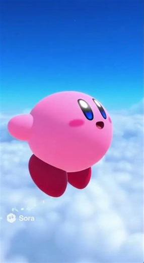 カービィにホバリングさせてみた！AI Made: Kirby Tries Hovering! #カービィ #生成ai #kirby