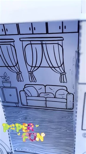 Printable 3D Paper Camper Van Model: DIY Kid Craft Kit (PDF Template) - Etsy