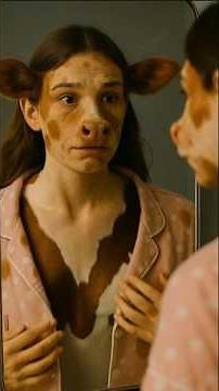 She turn into cow 🐄❤️ #shorts #ai