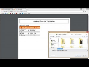 Membuat Report (Laporan) PDF dengan html2pdf dan PHP Mysqli OOP (9)