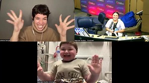 That moment when Disney's Encanto comes to life for patients in #SeacrestStudios 💙 Nothing beats the pure joy that comes from a sing-a-long and Q&A! | Ryan Seacrest Foundation