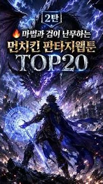 2탄🔥마법과 검이 난무하는 먼치킨 판타지웹툰 TOP20#애니#웹툰추천#애니추천#웹툰#애니메이션#웹툰몰아보기#웹툰추천먼치킨#웹툰추천네이버#웹툰추천완결#만화#만화책추천#만화추천#판타지