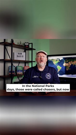 Beyond activating parks, there's POTA hunting! It's simple: use your HF radio at home to contact activators in parks. Even park-to-park contacts count. Get on the air and log those contacts! 🎥 Watch the full reel: https://youtu.be/AmUVm-PnV8Q #POTA #ParksOnTheAir #HamRadio #HF #AmateurRadio | Ham Radio Prep