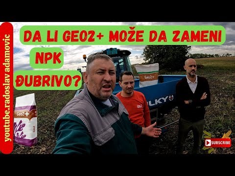 DA LI GEO 2+ MOŽE DA ZAMENI OSNOVNO NPK ĐUBRIVO? ; CAN GEO 2+ REPLACE BASIC NPK FERTILIZER?