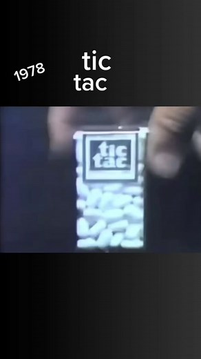 1978 TIC TAC 📺 COMMERCIAL #tictac #breathmint #commercial #1970s #70s #vinage #nastalgia #theowback #genx #fyp #fy #viral