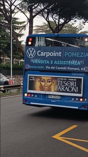 Cotral Solaris Interurbino, Serial Number 6272, in transit at Viale dell'Oceano Atlantic