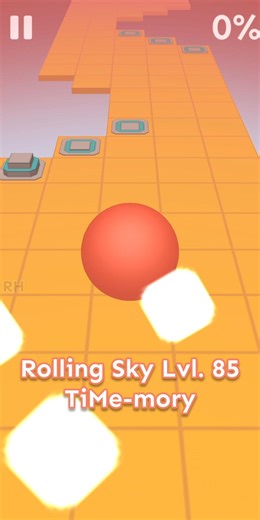 TiMe-mory (10th Anniversary) Part 0% - 35% | Rolling Sky #rollingsky #shorts #nostalgia