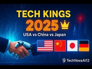 “Top 5 Countries Ruling the World with Technology in 2025 🔥 | Future Tech Explained”