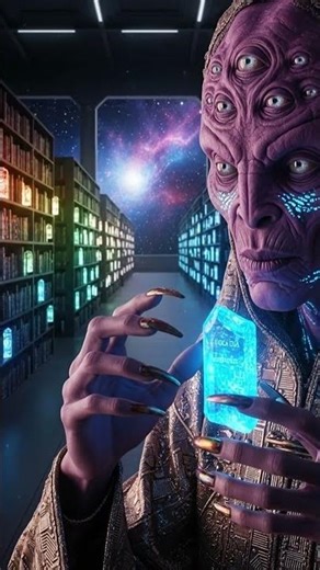 Cosmic Librarian Whispers Star Lore! 🌌🔮 Deep ASMR Relaxation AI ASMR #shorts