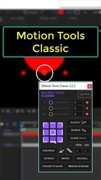 Animate Ball Bounce in After Effects Tutorial Motion Graphics #shorts #aftereffects