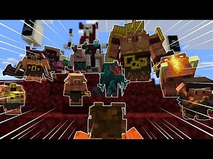 I Fought the Piglins from Minecraft Legends in Minecraft