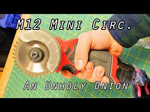 How To Convert Milwaukee M12 Mini Cut-Off Tool Into A Mini Circular Saw 1/2