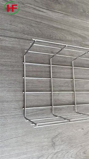 High Quality Electrical Steel Ladder Wire Mesh Trunking Cable Tray Ladder for Raceway Cable Management