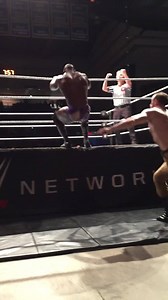 Apollo Crews' athleticism was on FULL DISPLAY against The Vaudevillains' Aiden English! | WWE