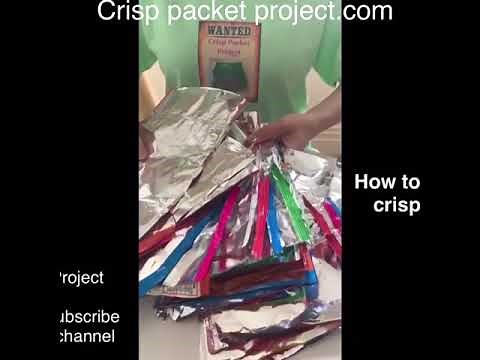 Crisp packet survival sheet