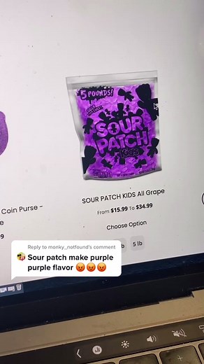 Sour Patch Kids Purple Grape Review
