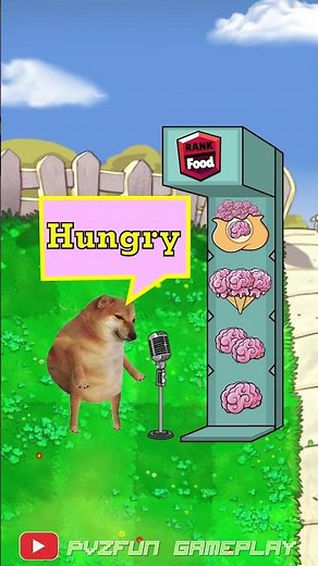 Please Help The Poor Dog Get Many The Foods | Plants vs Zombies 2024🤣🤣🤣 #shorts