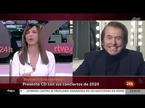 Raphael en 'Noticias' (TVE 24H) Noviembre 2021