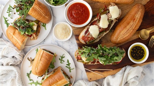 Italian-style meatloaf sandwich recipe