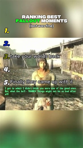 Ranking The funniest Fallout moments