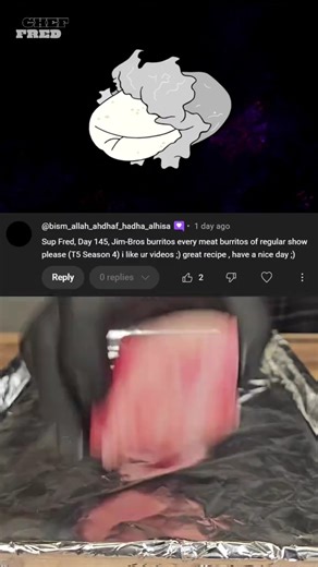 A Burrito So Meaty It's Anything But Regular!🥩🌯💪 #mordecai #rigby #every #meat #burrito #regularshow #burritos #mordecaiandrigby #meatlovers #cartoonnetwork #fyp | Kitchen with Fred