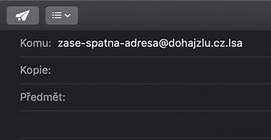 Jak v aplikaci Mail na Macu odstranit špatné e-mailové adresy při našeptávání