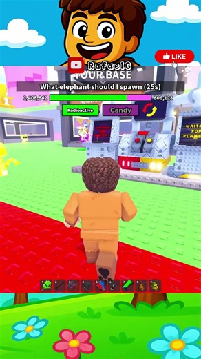 STRAWBERRY ELEPHANT RADIOACTIVE SAU CANDY in Steal a Brainrot!