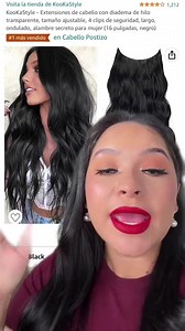 208K views · 5K reactions | #greenscreen  Estas son las extensiones más vendidas de amazon. Yo me pedi el tamaño de 20 pulgadas 殺. Se las dejare en el link de la biografía ⬆️⬆️⬆️ #extensionesdecabello #extensionesdecabellonatural #amazonextensions #hairstyle #hairtutorial #mabellrodriguez Más https://geni.us/u95Z7 Saludos 殺 | Mabell Rodriguez | Facebook